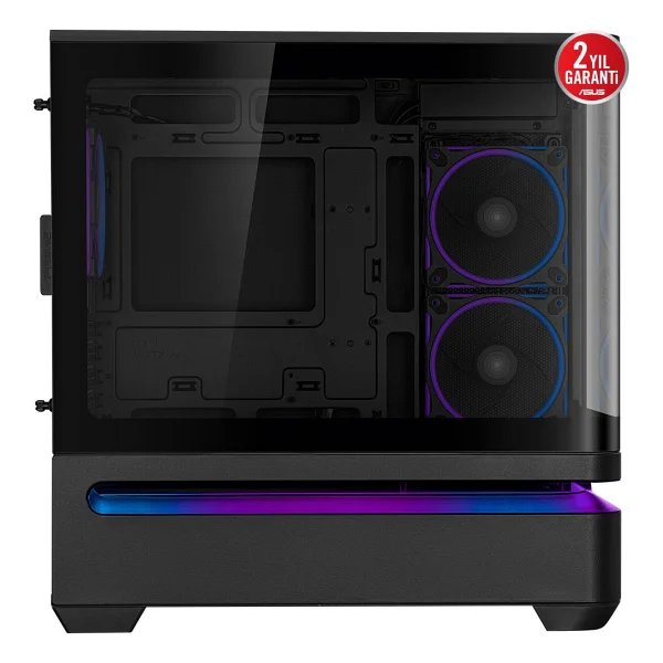 Asus Prime Ap202 Argb Fansız Siyah Micro Atx Oyuncu Kasası - Görsel 9