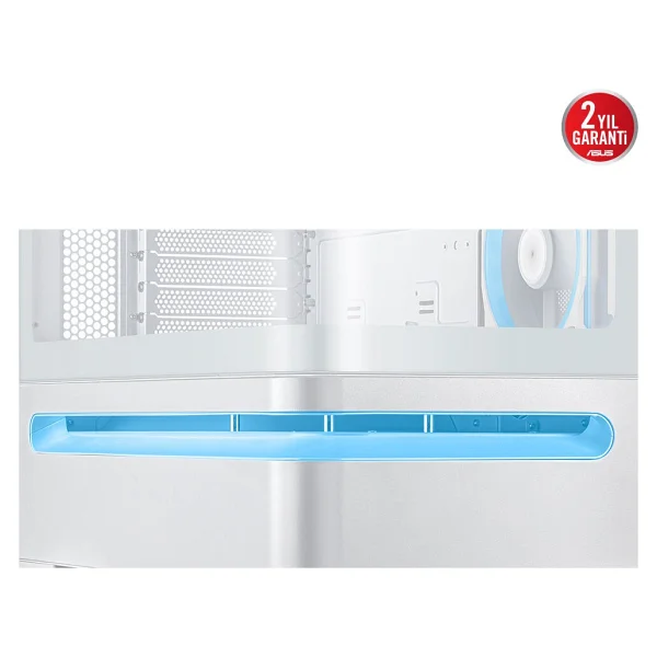 Asus Prime Ap202 Argb Fansız Beyaz Micro Atx Oyuncu Kasası - Görsel 7