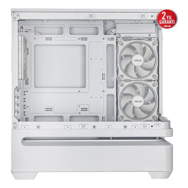 Asus Prime Ap202 Argb Fansız Beyaz Micro Atx Oyuncu Kasası - Görsel 8