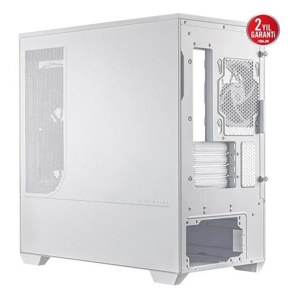 Asus Prime Ap202 Argb Fansız Beyaz Micro Atx Oyuncu Kasası - Görsel 9