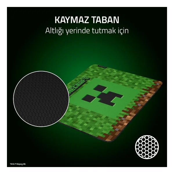 Razer Gigantus V2 Minecraft Edition Rz02-03333800-R3m1 Medium Mouse Pad - Görsel 3