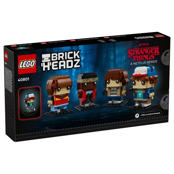 Lego 40801 Stranger Things Mike Dustin Lucas Ve Will Figürleri - Görsel 5