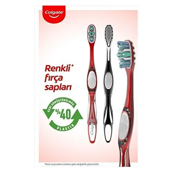 Colgate 360 Advanced Optic White Yumuşak Diş Fırçası - Görsel 9