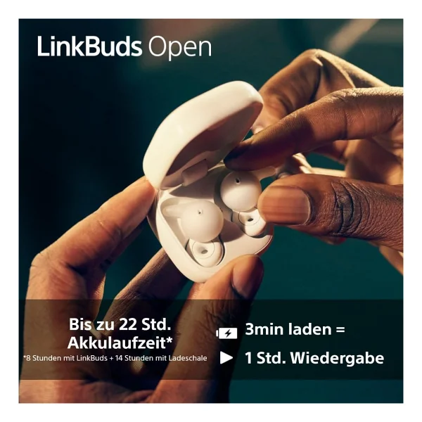 Sony Linkbuds Open TWS Kulak İçi Bluetooth Kulaklık - Görsel 7