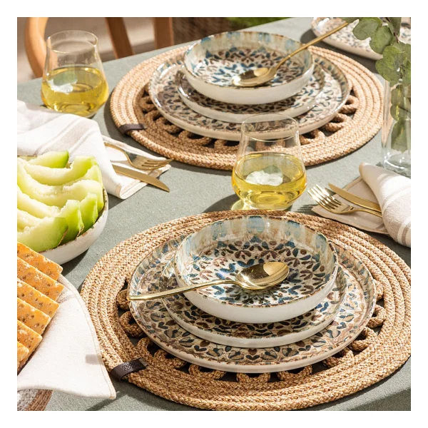 Mudo Ephesus 18 Parça 6 Kişilik Porselen Yemek Takımı - Görsel 3