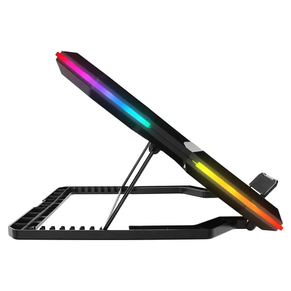Rampage Ad-Rc13 Bellatrix RGB 5 Fanlı 15"-17" Laptop Soğutucu - Görsel 7