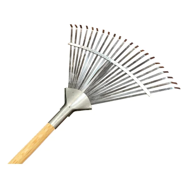 Gardener 10733 Ahşap Saplı, Ayarlı Metal Çim Ve Yaprak Toplama Tırmığı - Görsel 3