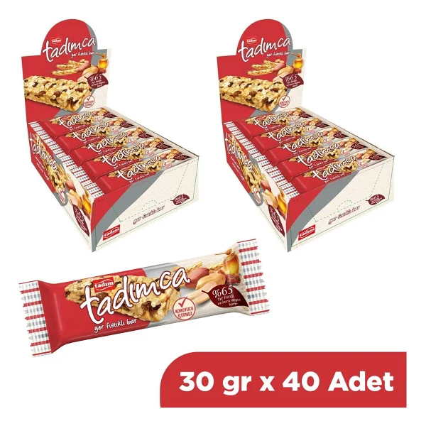 Tadım Yer Fıstıklı Bar 30 Gr X 40 Adet - Görsel 4