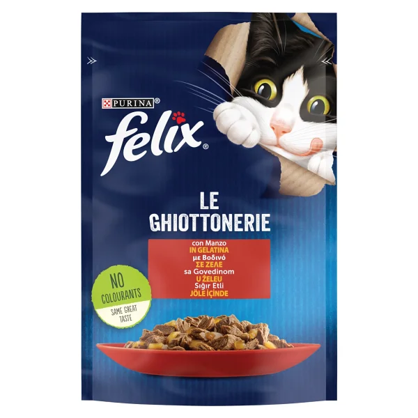 Felix Karışık 85 Gr 104'lü Yetişkin Kedi Yaş Maması - Görsel 4