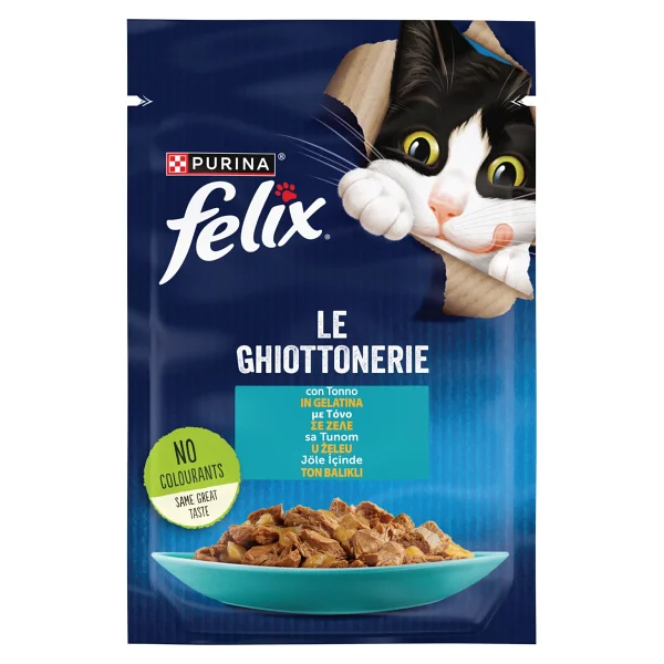 Felix Karışık 85 Gr 104'lü Yetişkin Kedi Yaş Maması - Görsel 6