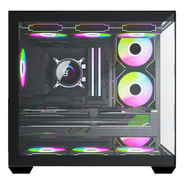 Game Master F-7 Lite Argb Fanlı Siyah Atx Oyuncu Kasası - Görsel 2