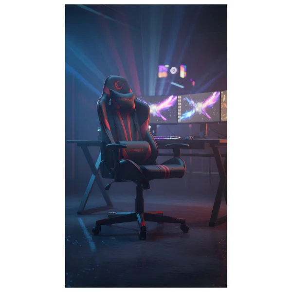 Rampage Kl-R17 Titan Kırmızı-Siyah Oyuncu Koltuğu - Görsel 9