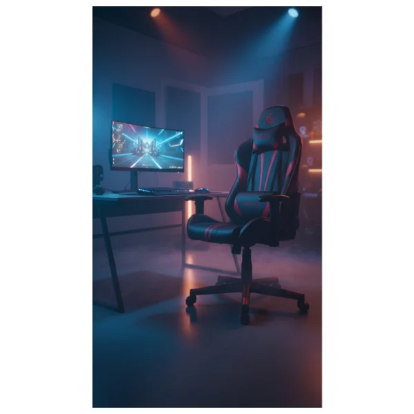 Rampage Kl-R17 Titan Kırmızı-Siyah Oyuncu Koltuğu - Görsel 10