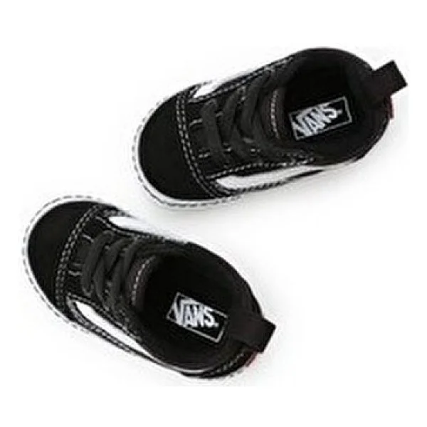 Vans Old Skool Crib Vn0a3u8k6bt1 Siyah Bebek Sneaker - Görsel 6