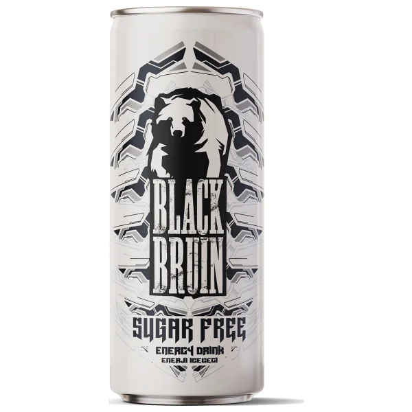Black Bruin Enerji Içeceği Şekersiz 250 Ml (24'lü Kutu) - Şekersiz Enerji - Görsel 2
