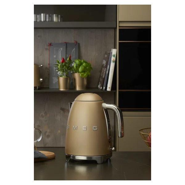 Smeg Klf03chmeu Mat Gold 2400 W 1.7 Lt Çelik Kettle - Görsel 3