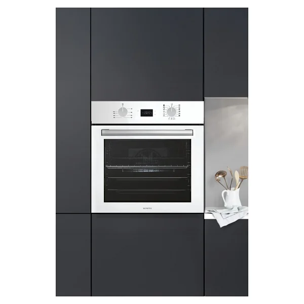 Kumtel Digital Plus Beyaz Ankastre Fırın 55 Lt Hacim 15 Program 15 Prog. B66-Sf3(Ddt) A Enerji Sınıfı Şık Tasarım - Görsel 2