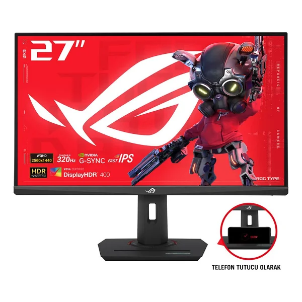 Asus Rog Strix Xg27acms 27" 0.3 Ms 2k Pivot Ips 320 Hz Oc Oyuncu Monitörü - Görsel 7