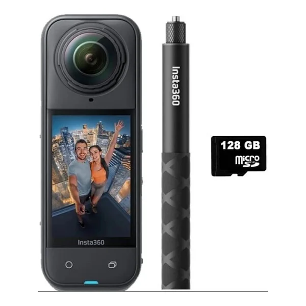 Insta360 X5 Invisible 114 Cm Selfie Stick Bundle - Görsel 5