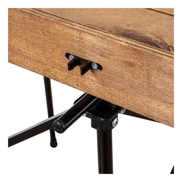 Argeus 54023 Akordion 73x62 Cm Ahşap Katlanır Kamp Masası - Görsel 5