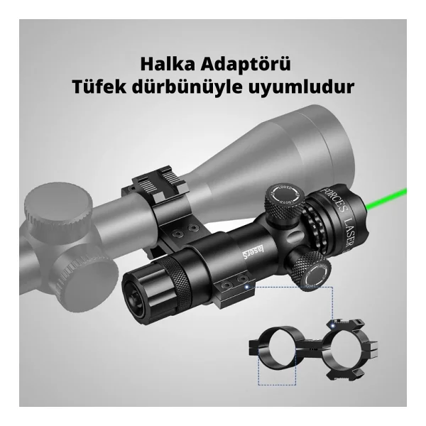Ws-603 Profesyonel Tüfek Bağlantılı Yeşil Lazer 532nm - Görsel 3