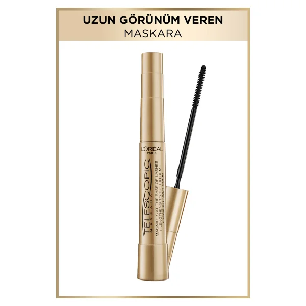 L'oreal Paris Telescopic Maskara - Siyah + Maybelline New York Instant Anti Age Eraser Kapatıcı 01 - Görsel 2