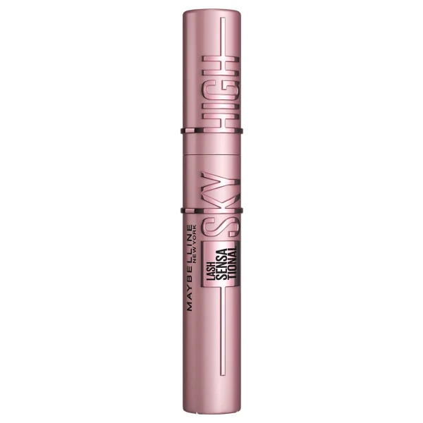Maybelline New York Lash Sensational Sky High Maskara + Super Lock Brow Glue Kaş Sabitleyici Maskara - Siyah - Görsel 4