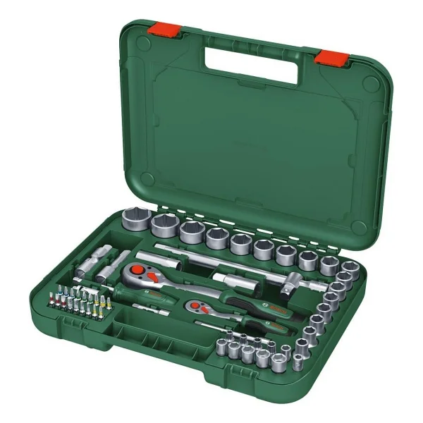 Bosch 1/4 + 1/2 Cırcırlı Somun Sıkma Seti 56 Parça 1.600.A02.Z9b - Görsel 3