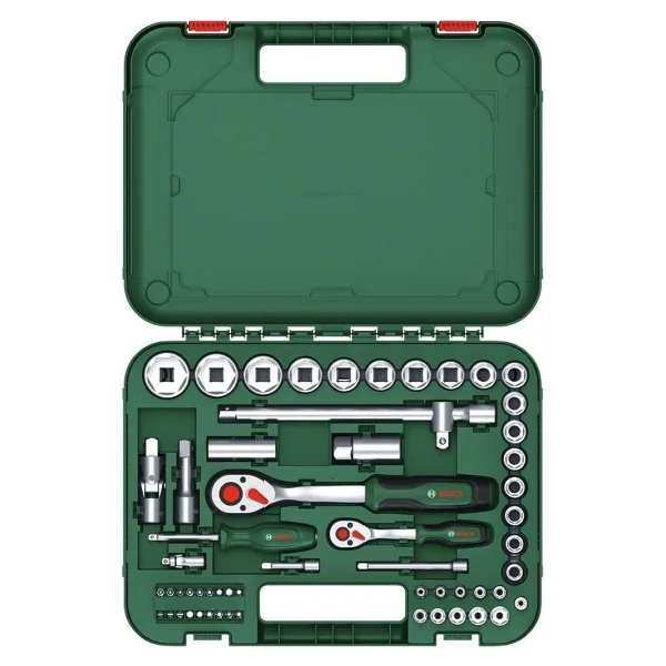 Bosch 1/4 + 1/2 Cırcırlı Somun Sıkma Seti 56 Parça 1.600.A02.Z9b - Görsel 4