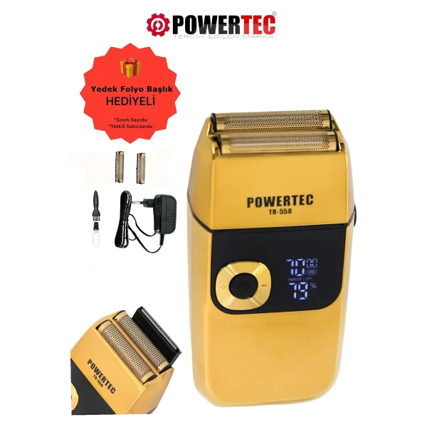 Powertec Tr-550 Tıraş Makinesi - Görsel 10
