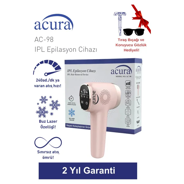 Acura Ac-98 Ipl Lazer Epilasyon Aleti - Görsel 6