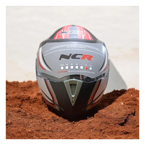 Ncr Çene Açılır Motor Kaskı - Görsel 2