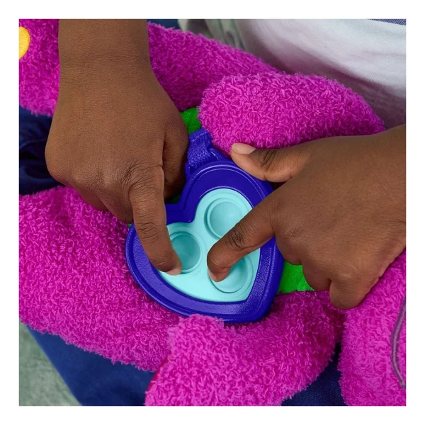 Fisher Price Barney Duyusal Peluş Hyg89 - Görsel 3