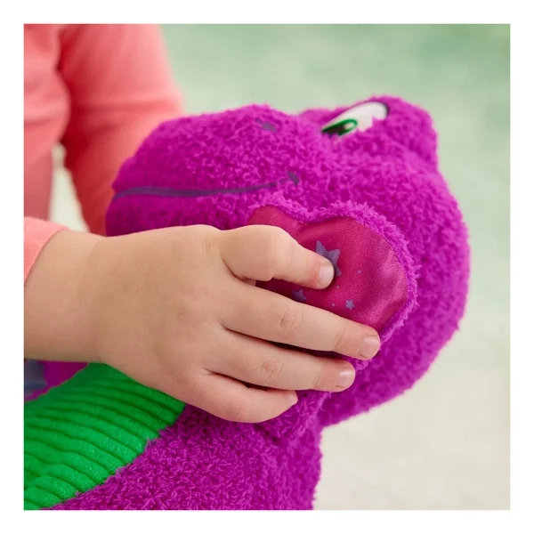 Fisher Price Barney Duyusal Peluş Hyg89 - Görsel 4