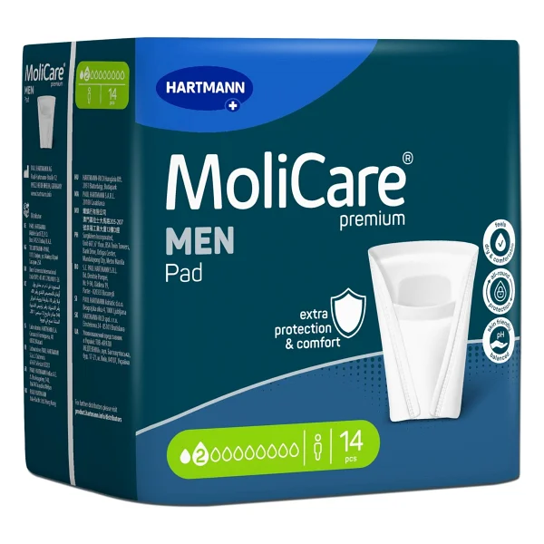 Molicare Premium Men 2 Damla 14'lü 6 Adet Mesane Pedi - Görsel 5