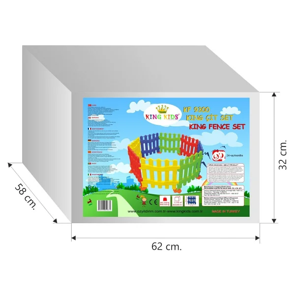 King Kids 9300 King Kf Çit - Görsel 4