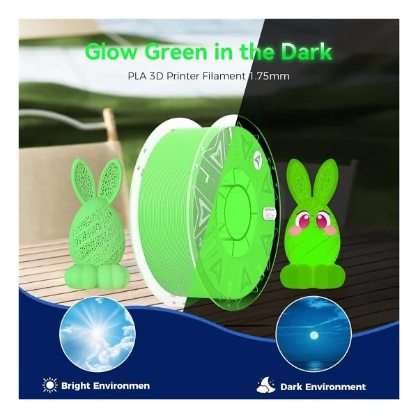 Creality Hyper Luminous Pla 1.75 Mm 1 Kg Sarı Filament - Görsel 3