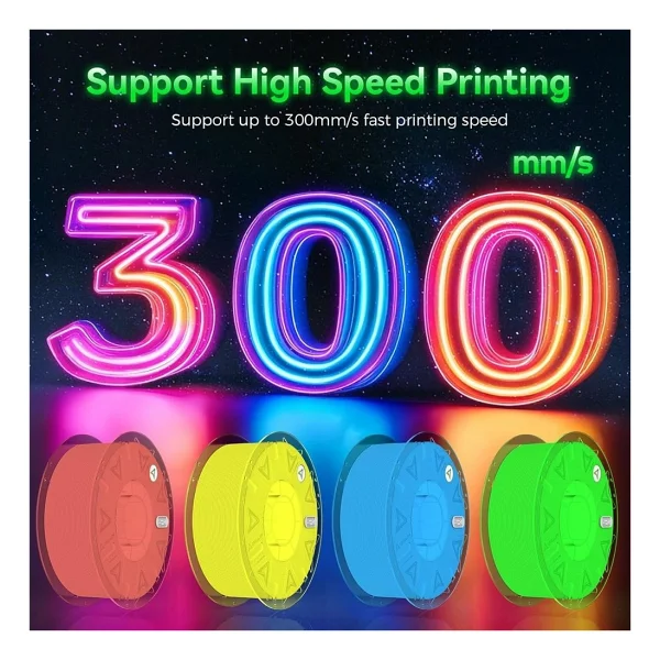 Creality Hyper Luminous Pla 1.75 Mm 1 Kg Sarı Filament - Görsel 5