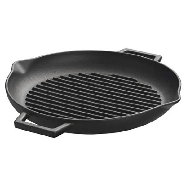 Lava Lv Eco Gt 30 T5 Yuvarlak Metal Kulplu 30 Cm Döküm Izgara Tava - Görsel 3