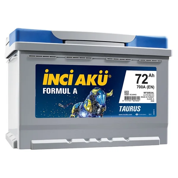 İnci Akü Formul A 72 Amper - Görsel 2