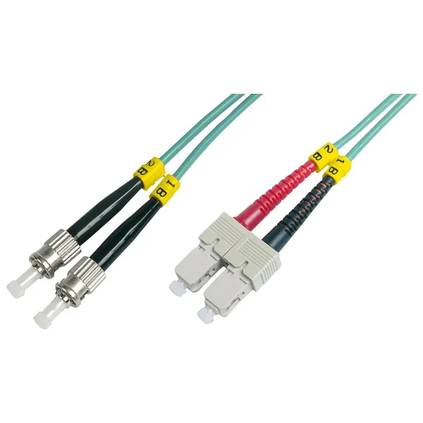 Beek St-Sc Fiber Optic Patch Cable, Multimode Om 3 50/125 Duplex, 3.0mm, Lszh, 15 Meter - Görsel 2