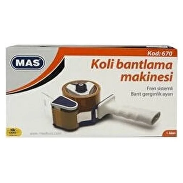 Mas 670 50 Mm Koli Bant Makinesi - Görsel 4