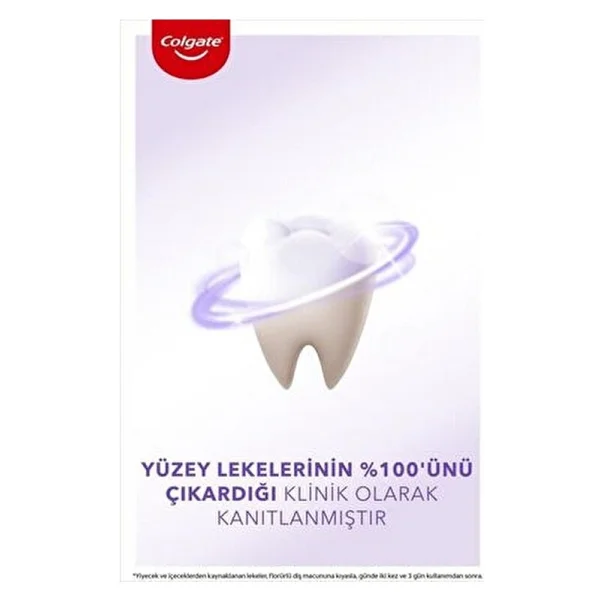 Colgate Optic White Purple Reveal Beyazlatıcı 75 Ml Diş Macunu - Görsel 10