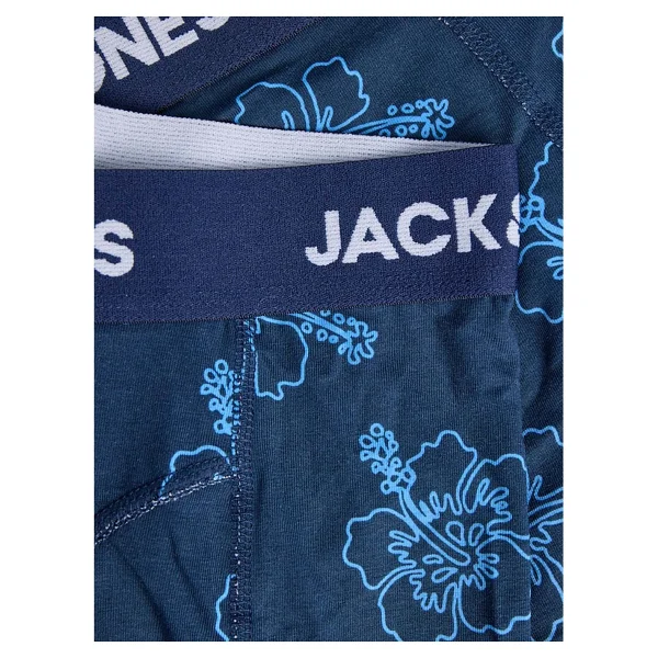 Jack&Jones Anthony Print 12298171 3'lü Erkek Boxer - Görsel 4
