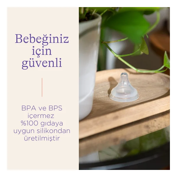 Lansınoh Naturalwave 2'li Biberon Emziği Hızlı Akışlı (6 Ay+) - Görsel 5