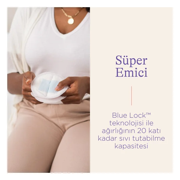 Lansinoh Blue Lock 36'lı Göğüs Pedi - Görsel 3