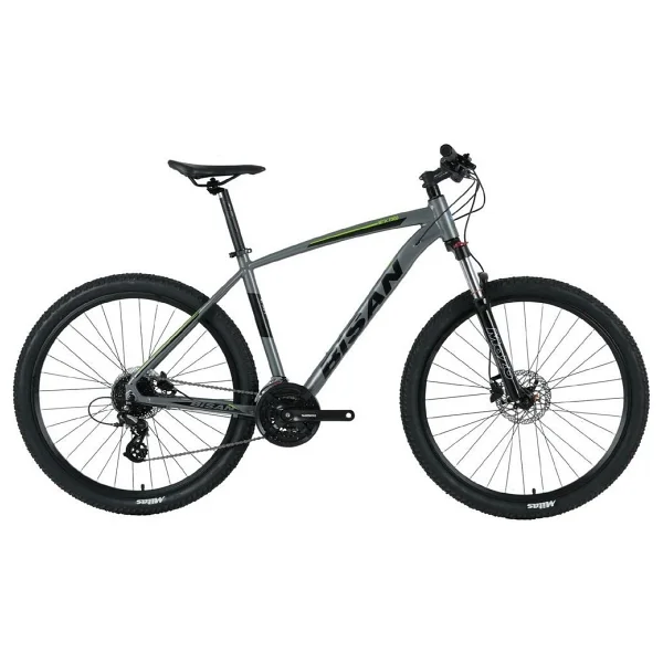 Bisan Mtx 7300 HD Gri-Yeşil 24 Vites 29 Jant Erkek Dağ Bisikleti - Görsel 3