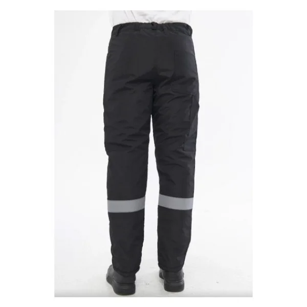 Orange Safety Bondit Soğuk Hava Pantolonu - Siyah - Görsel 3