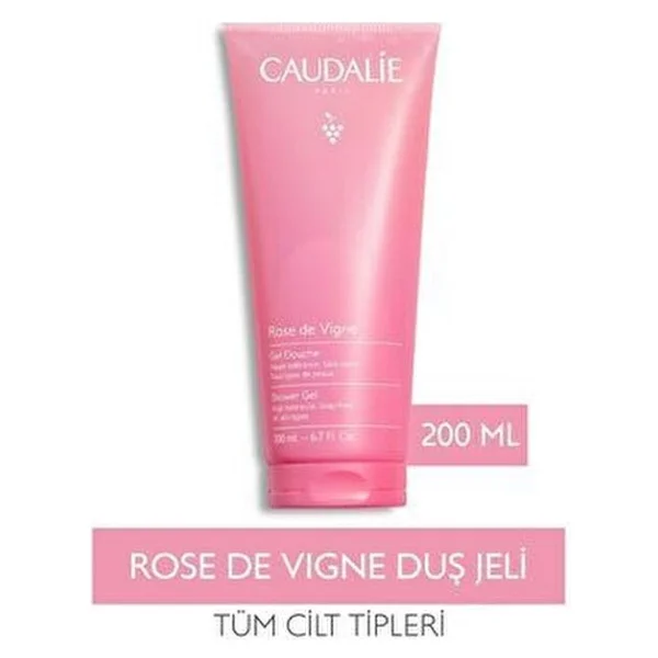 Caudalie Rose De Vigne 200 Ml Duş Jeli - Görsel 3
