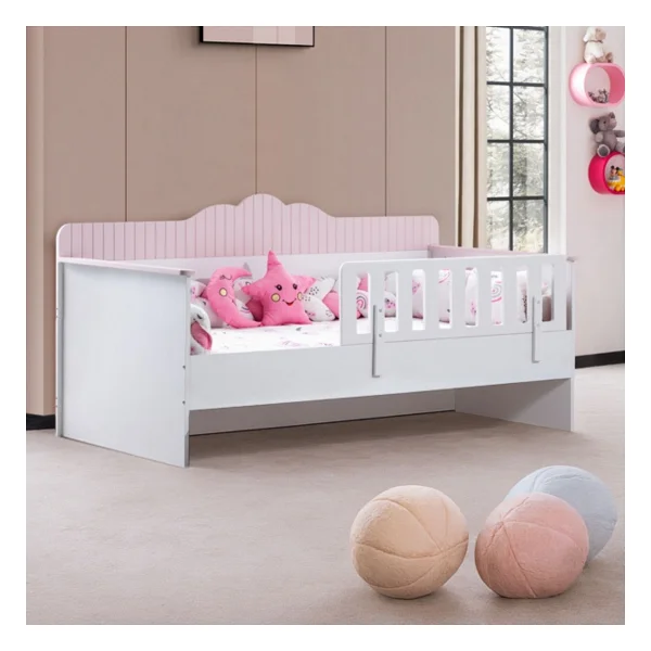 Setay Mobilya Flower Gri 90x190 Cm Yavrulu Montessori Karyola - Görsel 5